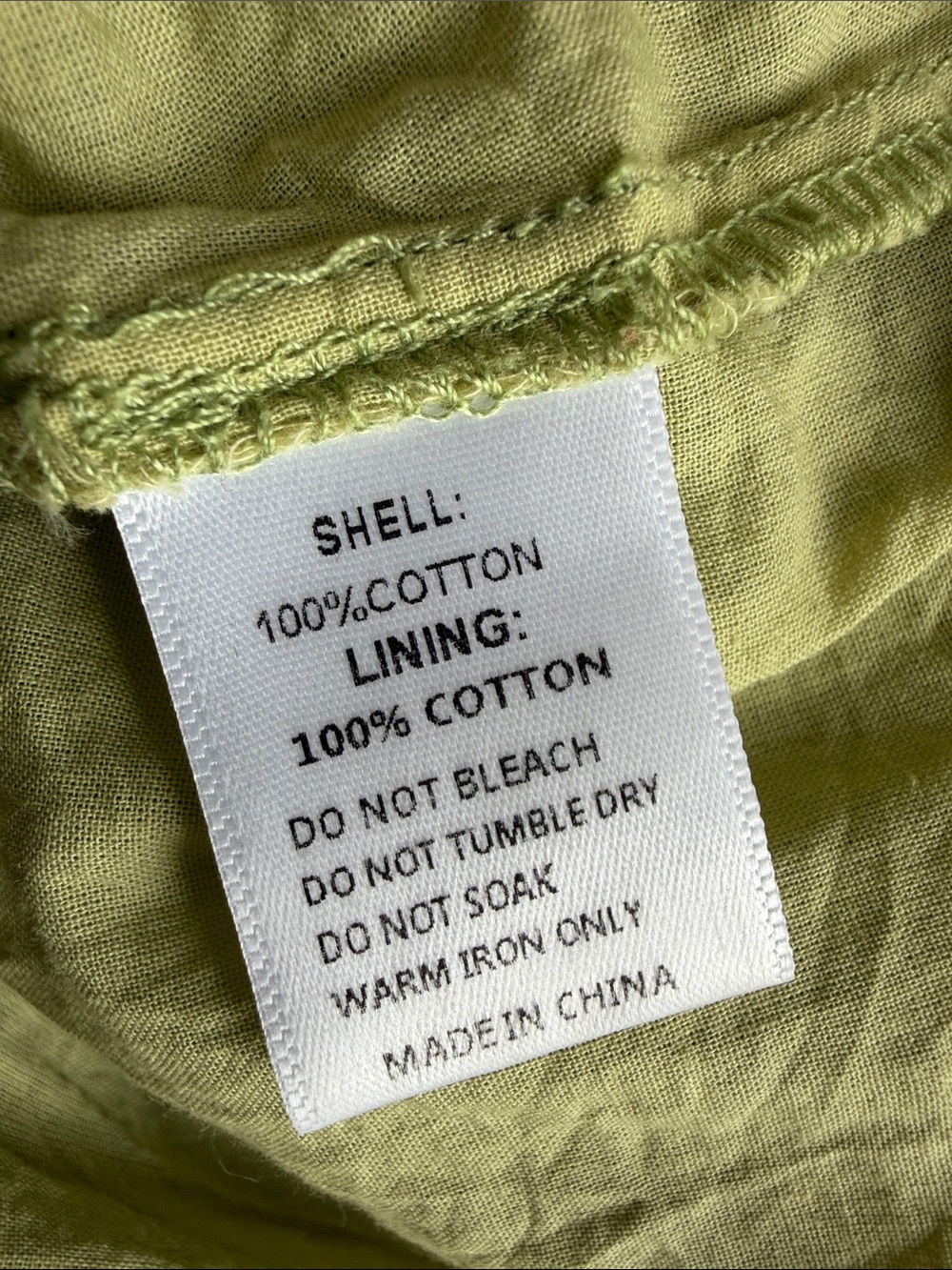Ivy City Co Olive Green Eyelet Dress with Pink Label - Picture 6 of 6